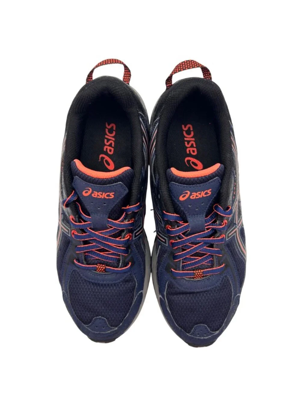 Asics Gel Venture 6 Shoes Womens Size 7 Navy Coral Running Jogging Traction Sole - Picture 5 of 15